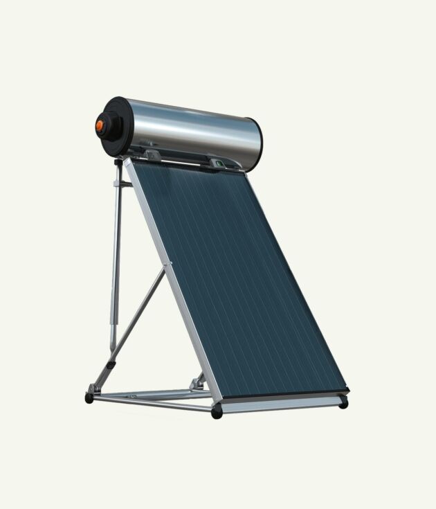 Solar thermal collector stand