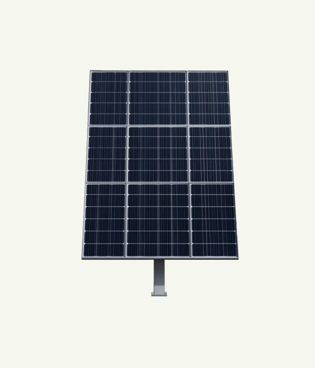 Monocrystalline solar panel
